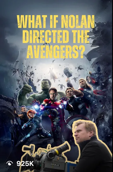 Reel: What if Nolan directed the Avengers?, 925K views