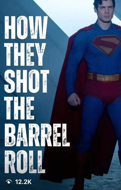 Reel: How they shot the barrel roll, 12.2K views